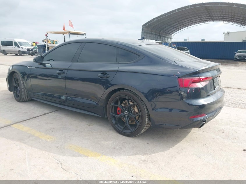 2018 Audi A5 VIN WAUENCF53JA014916 IAAI salvage auction — SIDE, Original (Texas), sold $5,100 on 2026-07-20 (photo 3)