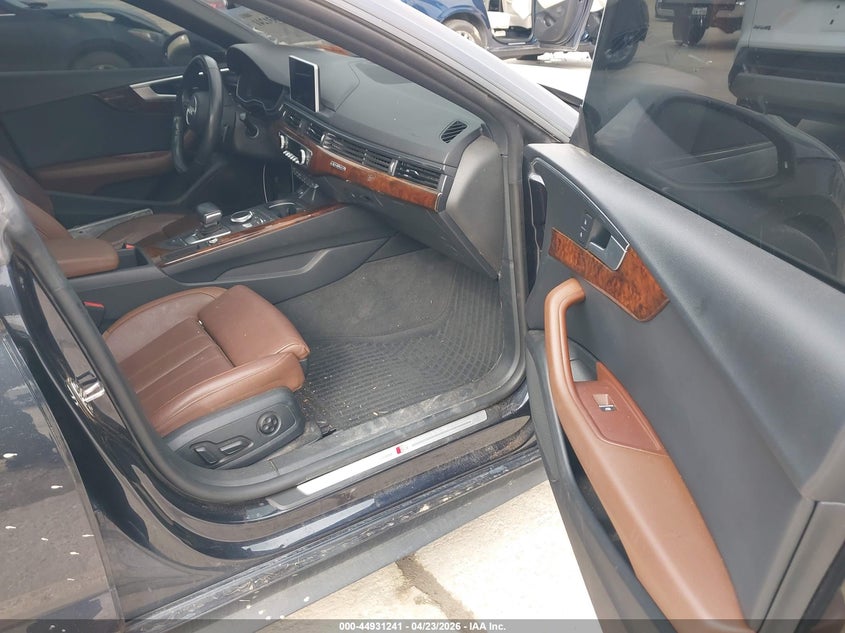 2018 Audi A5 VIN WAUENCF53JA014916 IAAI salvage auction — SIDE, Original (Texas), sold $5,100 on 2026-07-20 (photo 5)