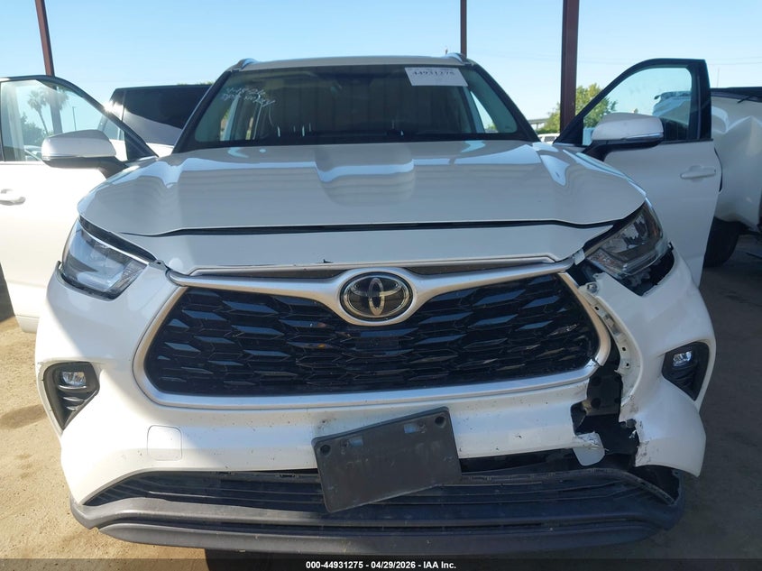 2020 Toyota Highlander VIN 5TDHZRAH6LS501526 IAAI salvage auction — FRONT END, Salvage (California), sold $11,700 on 2026-07-14 (photo 6)