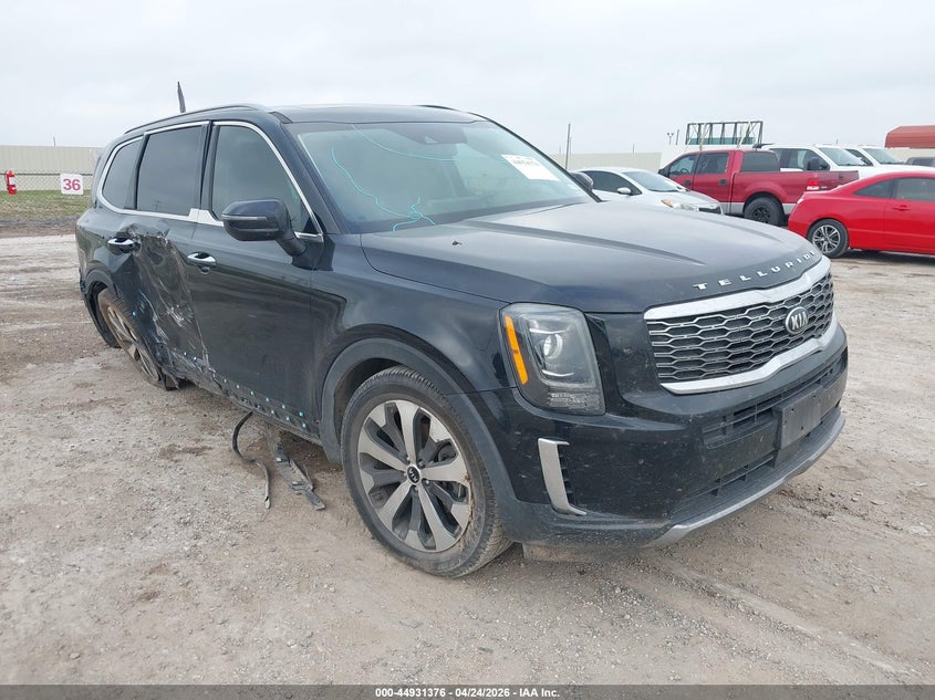 2021 Kia Telluride VIN 5XYP64HC0MG139712 IAAI salvage auction — RIGHT SIDE, Original (Texas), sold $5,250 on 2026-07-13 (photo 1)
