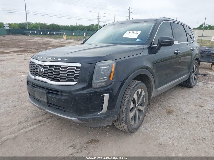 2021 Kia Telluride VIN 5XYP64HC0MG139712 IAAI salvage auction — RIGHT SIDE, Original (Texas), sold $5,250 on 2026-07-13 (photo 2)