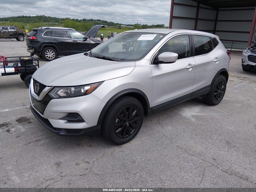 2021 Nissan Rogue VIN JN1BJ1AW2MW424316 IAAI salvage auction — STORM DAMAGE, Clear (Missouri), sold $3,500 on 2026-07-16 (photo 2)