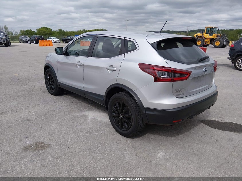 2021 Nissan Rogue VIN JN1BJ1AW2MW424316 IAAI salvage auction — STORM DAMAGE, Clear (Missouri), sold $3,500 on 2026-07-16 (photo 3)