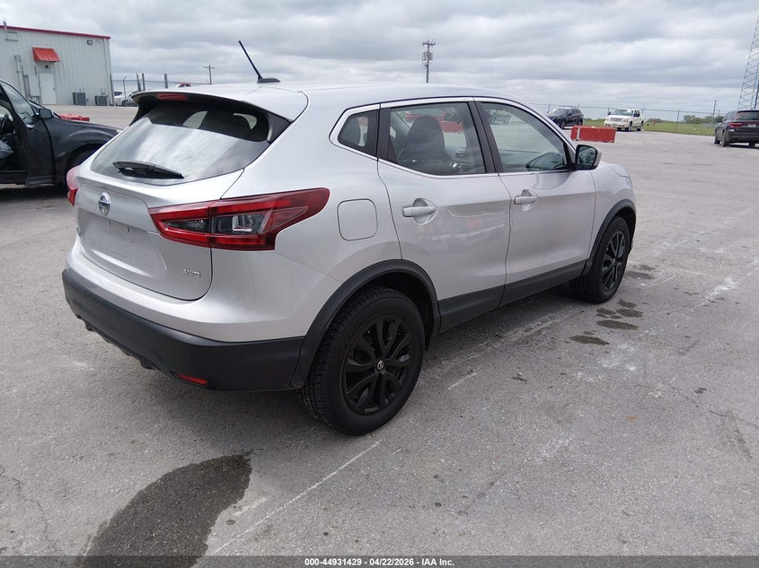 2021 Nissan Rogue VIN JN1BJ1AW2MW424316 IAAI salvage auction — STORM DAMAGE, Clear (Missouri), sold $3,500 on 2026-07-16 (photo 4)