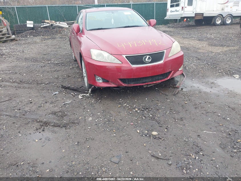 2006 Lexus Is 250 VIN JTHCK262162007529 IAAI salvage auction — UNKNOWN, Bill Of Sale (New York), sold $550 on 2026-07-14 (photo 6)
