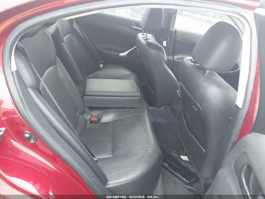 2006 Lexus Is 250 VIN JTHCK262162007529 IAAI salvage auction — UNKNOWN, Bill Of Sale (New York), sold $550 on 2026-07-14 (photo 8)