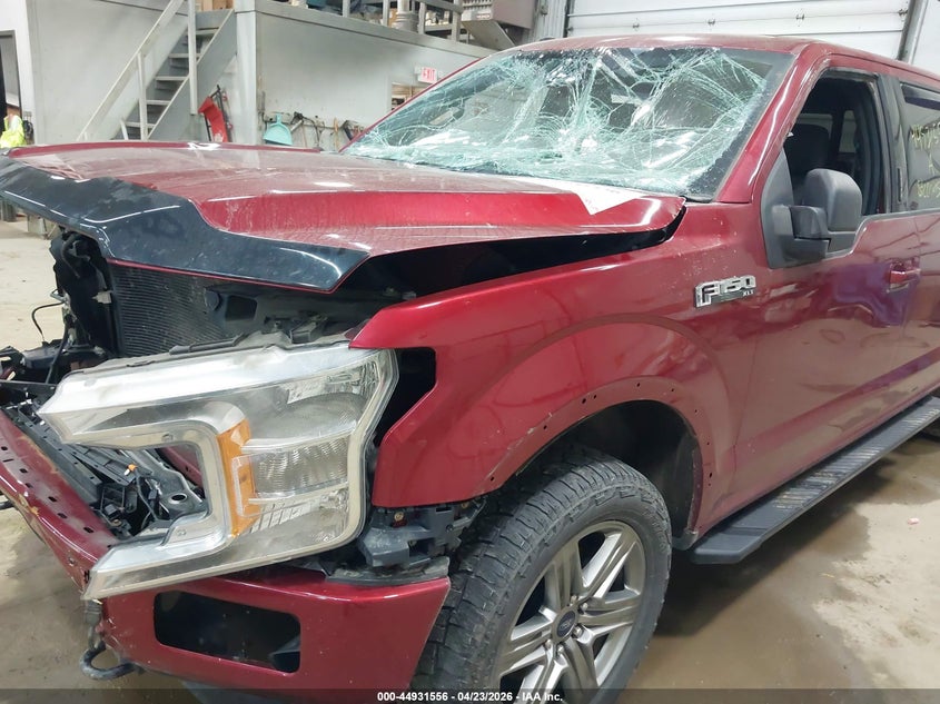 2018 Ford F-150 VIN 1FTEW1EP8JFE08633 IAAI salvage auction — FRONT END, Salvage Title, sold $3,250 on 2026-07-19 (photo 6)