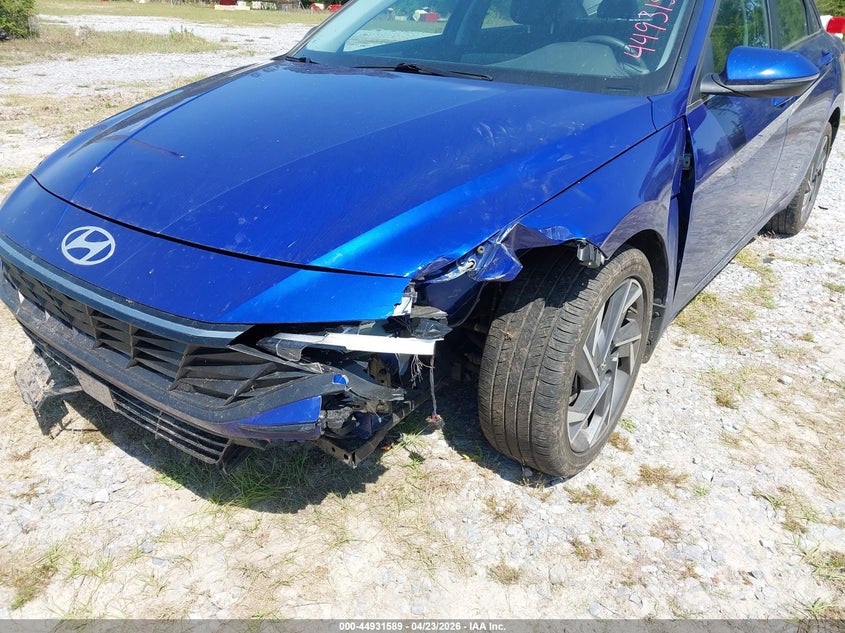 2025 Hyundai Elantra VIN KMHLP4DGXSU960523 IAAI salvage auction — LEFT FRONT, Certificate Of Destruction (Florida), sold $7,600 on 2026-07-16 (photo 6)
