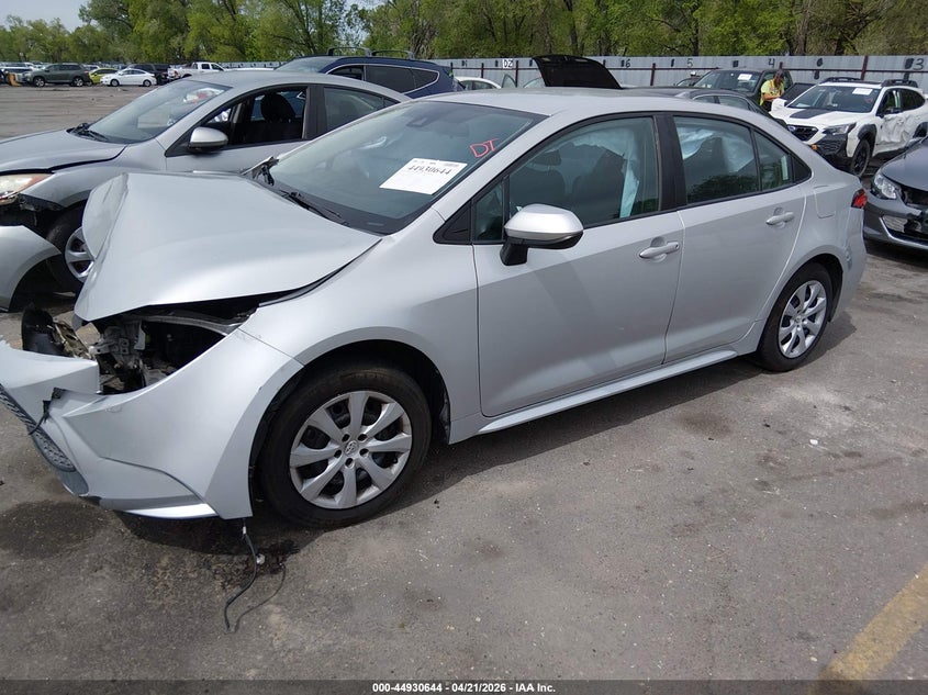 2021 Toyota Corolla VIN 5YFEPMAE2MP232548 IAAI salvage auction — FRONT END, Salvage Title, sold $2,100 on 2026-07-30 (photo 2)