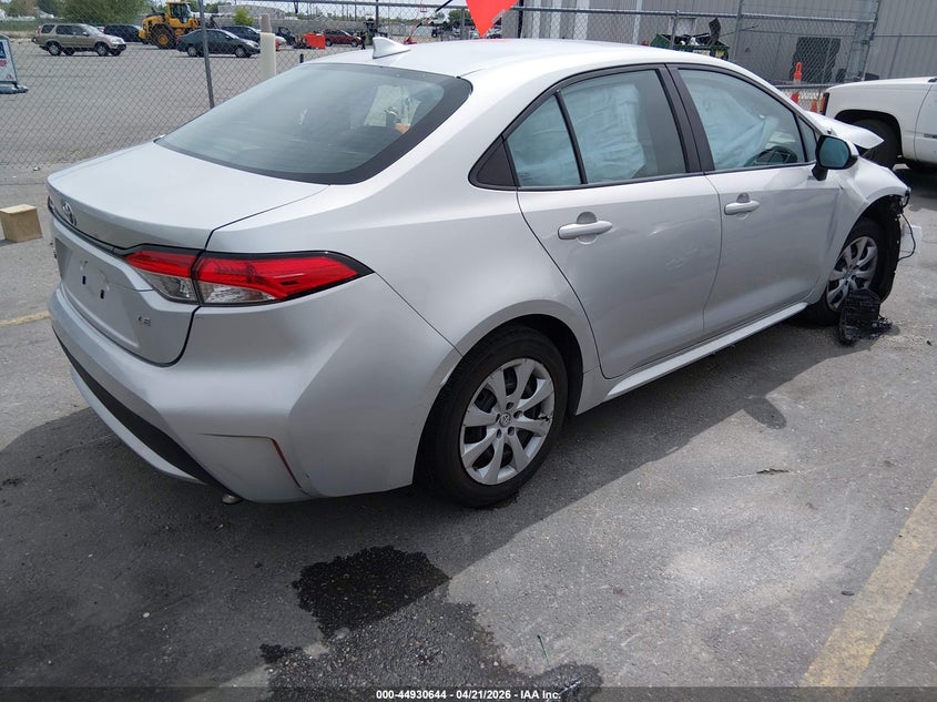 2021 Toyota Corolla VIN 5YFEPMAE2MP232548 IAAI salvage auction — FRONT END, Salvage Title, sold $2,100 on 2026-07-30 (photo 4)