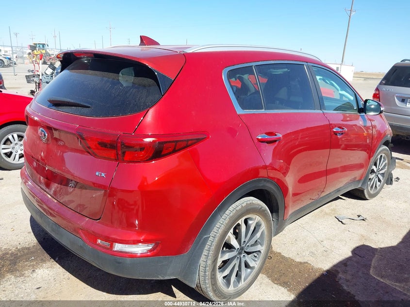 2019 Kia Sportage VIN KNDPN3AC2K7535173 IAAI salvage auction — FRONT END, Salvage Title, sold $1,150 on 2026-07-21 (photo 4)
