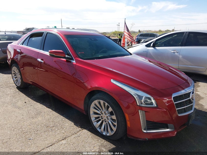 2014 Cadillac Cts VIN 1G6AX5SX9E0177499 IAAI salvage auction — SIDE, Salvage Title, sold $3,550 on 2026-07-12 (photo 1)