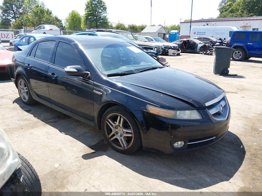 2008 Acura Tl VIN 19UUA66228A022504 IAAI salvage auction — REAR END, Salvage (North Carolina), sold $375 on 2026-07-09 (photo 1)