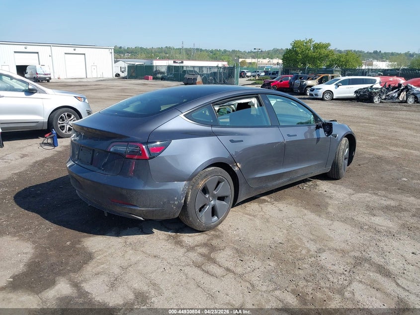 2023 Tesla Model 3 VIN 5YJ3E1EA7PF503378 IAAI salvage auction — FRONT END, Salvage (New Jersey), sold $6,100 on 2026-07-26 (photo 4)