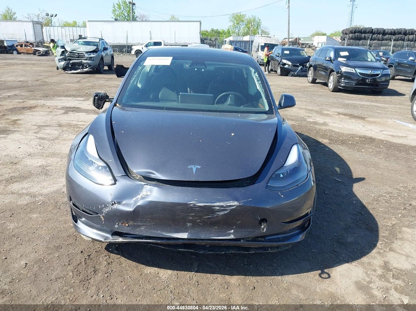 2023 Tesla Model 3 VIN 5YJ3E1EA7PF503378 IAAI salvage auction — FRONT END, Salvage (New Jersey), sold $6,100 on 2026-07-26 (photo 6)