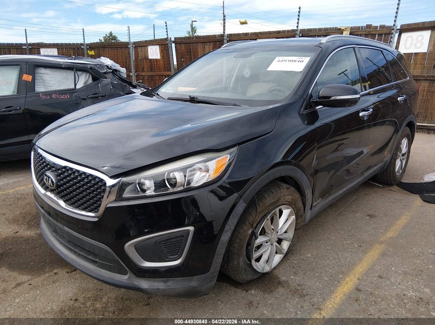 2016 Kia Sorento VIN 5XYPGDA31GG014469 IAAI salvage auction — LEFT FRONT, Salvage (Colorado), sold $2,300 on 2026-08-01 (photo 2)