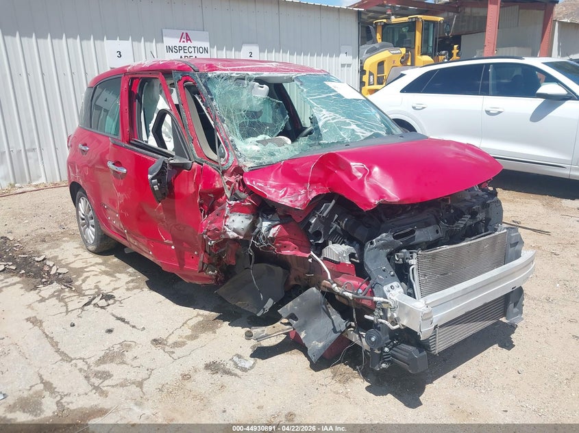 2014 Fiat 500l VIN ZFBCFABH7EZ027691 IAAI salvage auction — FRONT END, Salvage (California), sold $200 on 2026-07-28 (photo 1)