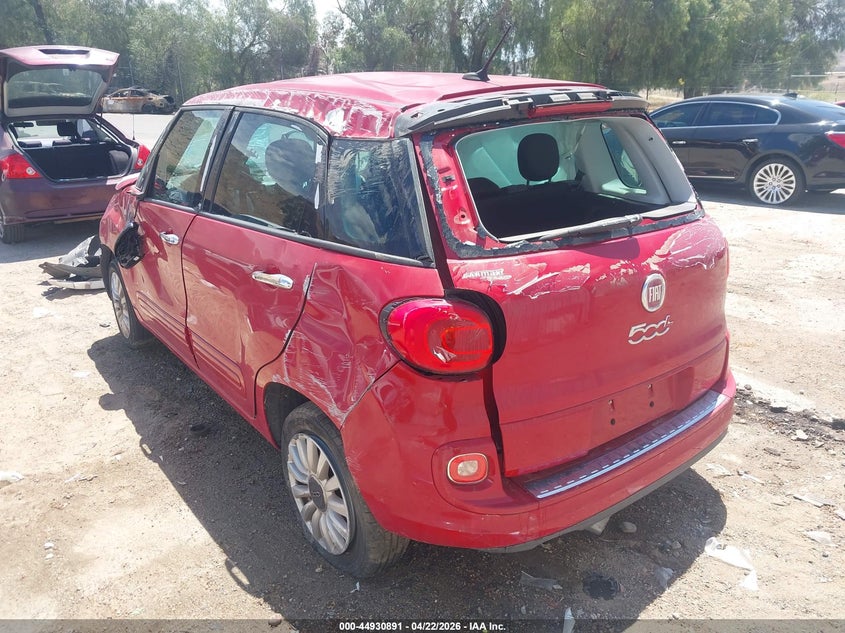 2014 Fiat 500l VIN ZFBCFABH7EZ027691 IAAI salvage auction — FRONT END, Salvage (California), sold $200 on 2026-07-28 (photo 3)