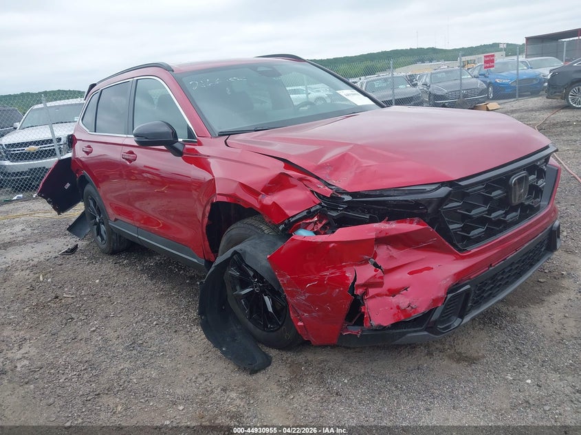 2024 Honda Cr-v VIN 7FARS6H80RE071359 IAAI salvage auction — FRONT & REAR, Clear (Oklahoma), sold $5,450 on 2026-07-14 (photo 1)