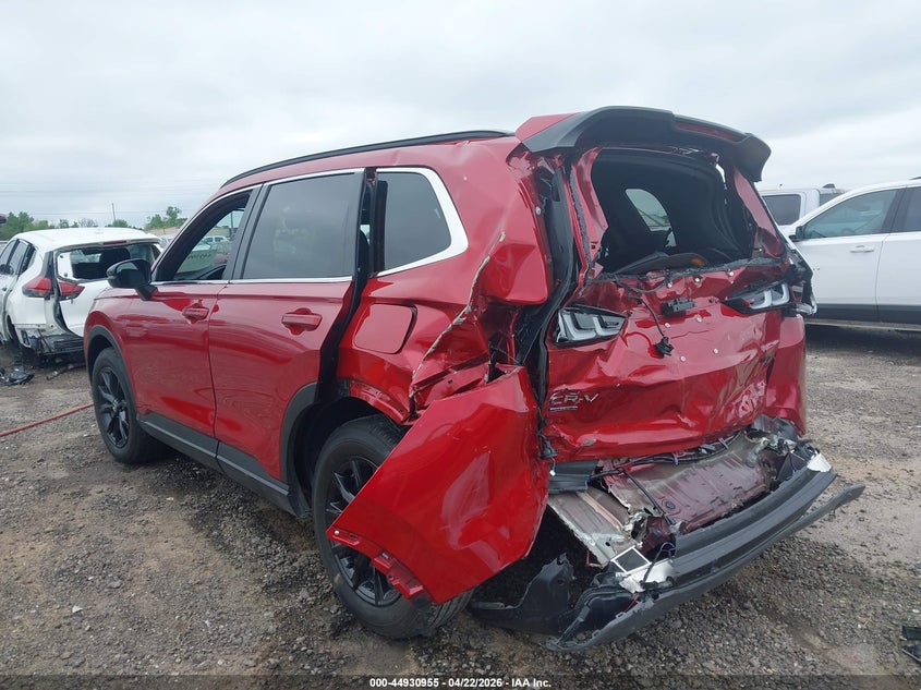 2024 Honda Cr-v VIN 7FARS6H80RE071359 IAAI salvage auction — FRONT & REAR, Clear (Oklahoma), sold $5,450 on 2026-07-14 (photo 3)
