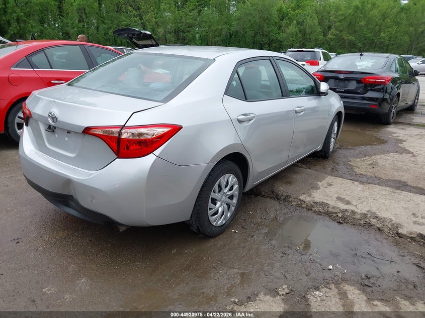 2018 Toyota Corolla VIN 5YFBURHE4JP780156 IAAI salvage auction — REAR END, Salvage Title, sold $3,000 on 2026-07-29 (photo 4)