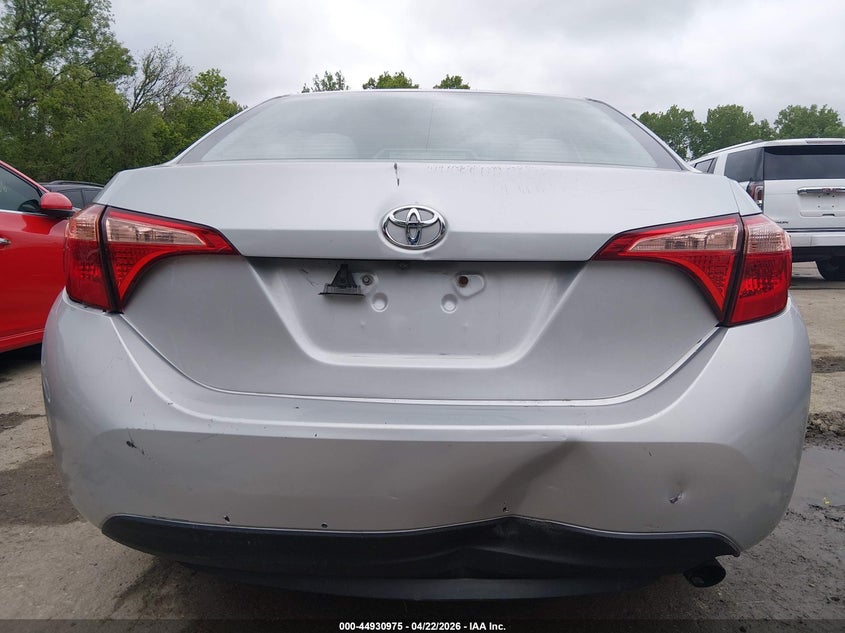 2018 Toyota Corolla VIN 5YFBURHE4JP780156 IAAI salvage auction — REAR END, Salvage Title, sold $3,000 on 2026-07-29 (photo 6)