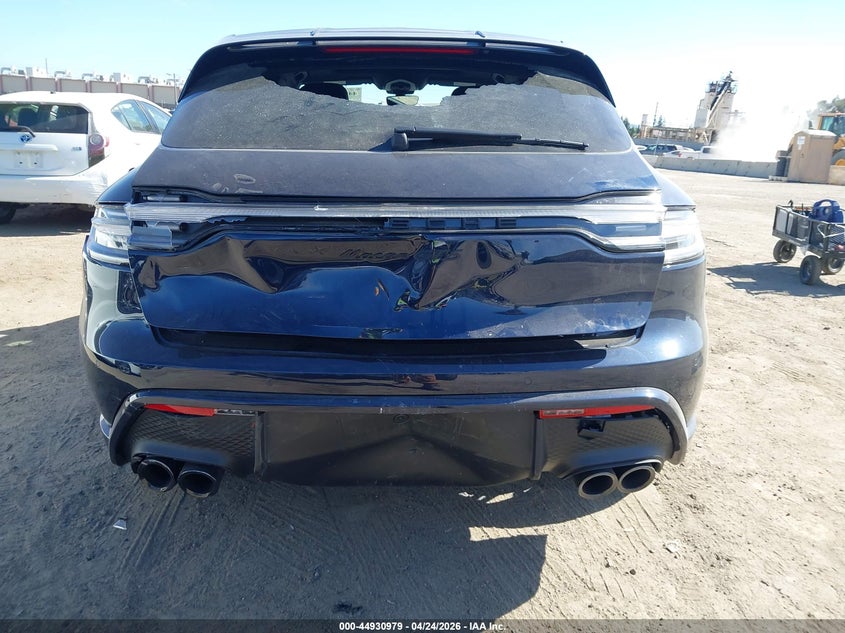 2022 Porsche Macan VIN WP1AF2A54NLB30313 IAAI salvage auction — REAR END, Salvage (California), sold $34,550 on 2026-08-03 (photo 6)