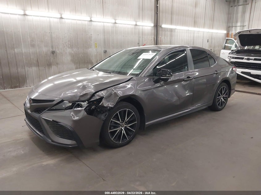 2022 Toyota Camry VIN 4T1G11AK1NU634043 IAAI salvage auction — LEFT FRONT, Salvage (Minnesota), sold $8,200 on 2026-07-18 (photo 2)
