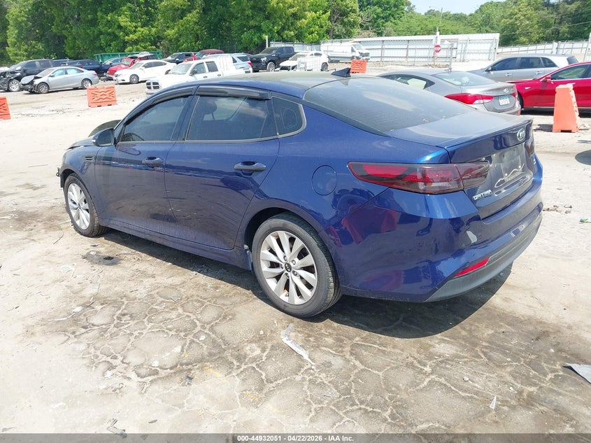 2018 Kia Optima VIN 5XXGT4L39JG247360 IAAI salvage auction — FRONT END, Salvage (Georgia), sold $1,300 on 2026-07-08 (photo 3)