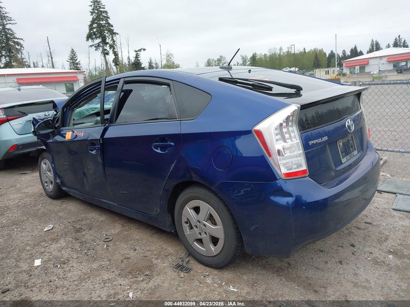 2011 Toyota Prius VIN JTDKN3DU9B0280173 IAAI salvage auction — BIO HAZARD, Bill Of Sale (Washington), sold $550 on 2026-07-15 (photo 3)