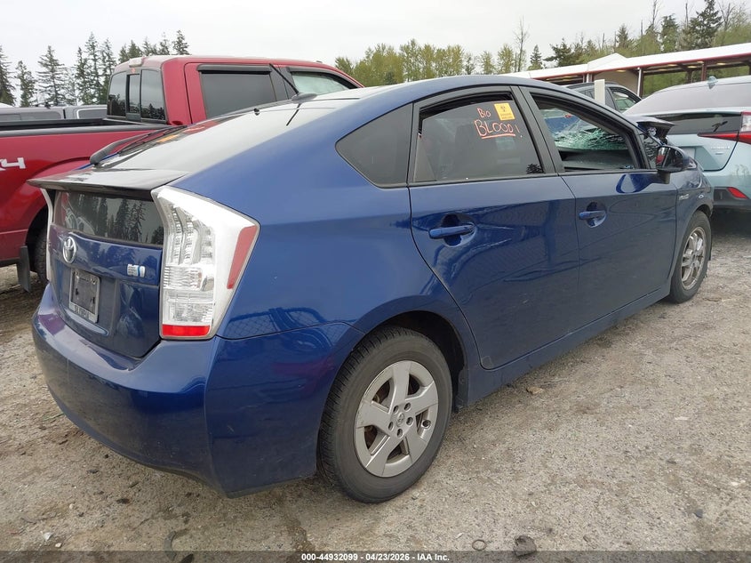 2011 Toyota Prius VIN JTDKN3DU9B0280173 IAAI salvage auction — BIO HAZARD, Bill Of Sale (Washington), sold $550 on 2026-07-15 (photo 4)