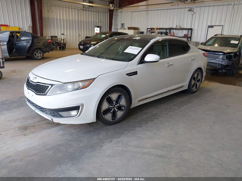 2013 Kia Optima VIN KNAGM4AD7D5042313 IAAI salvage auction — NORMAL WEAR, Clear (Texas), sold $100 on 2026-07-29 (photo 2)