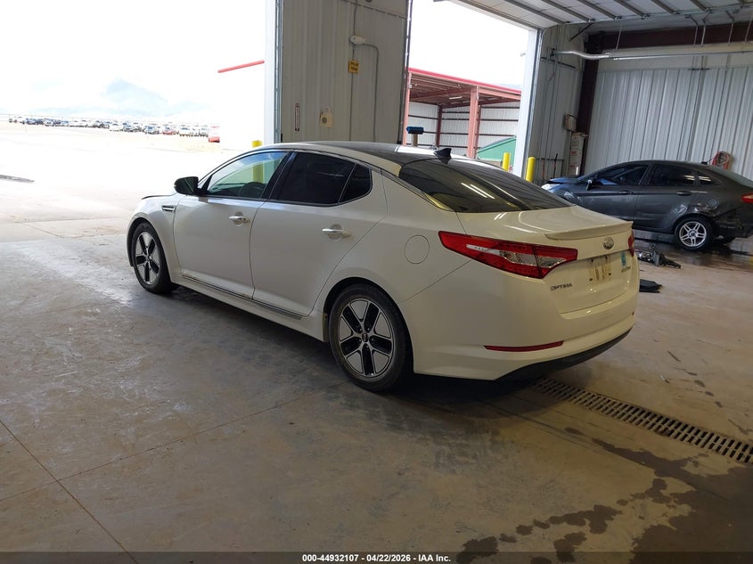 2013 Kia Optima VIN KNAGM4AD7D5042313 IAAI salvage auction — NORMAL WEAR, Clear (Texas), sold $100 on 2026-07-29 (photo 3)