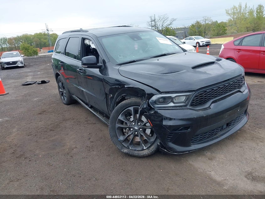 2023 Dodge Durango VIN 1C4SDJCT9PC638149 IAAI salvage auction — LEFT & RIGHT, Mv-907A (New York), sold $4,400 on 2026-07-09 (photo 1)