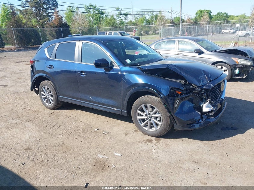 2025 Mazda Cx-5 VIN JM3KFBBL8S0539034 IAAI salvage auction — FRONT & REAR, Salvage Title, sold $6,600 on 2026-07-14 (photo 1)