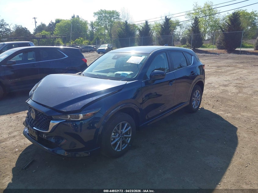 2025 Mazda Cx-5 VIN JM3KFBBL8S0539034 IAAI salvage auction — FRONT & REAR, Salvage Title, sold $6,600 on 2026-07-14 (photo 2)
