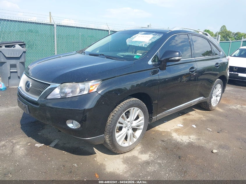 2012 Lexus Rx VIN JTJBC1BA5C2424419 IAAI salvage auction — UNKNOWN, Salvage (Virginia), sold $2,250 on 2026-07-10 (photo 2)