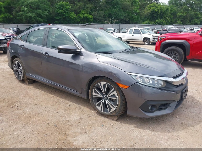 2018 Honda Civic VIN JHMFC1F33JX008724 IAAI salvage auction — FRONT END, Original (Texas), sold $4,200 on 2026-07-23 (photo 1)
