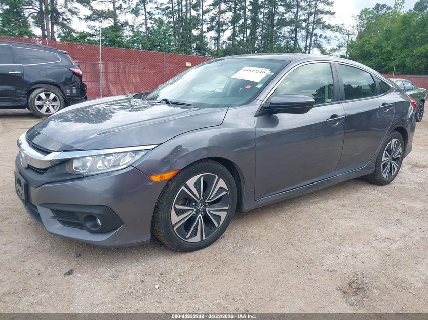 2018 Honda Civic VIN JHMFC1F33JX008724 IAAI salvage auction — FRONT END, Original (Texas), sold $4,200 on 2026-07-23 (photo 2)