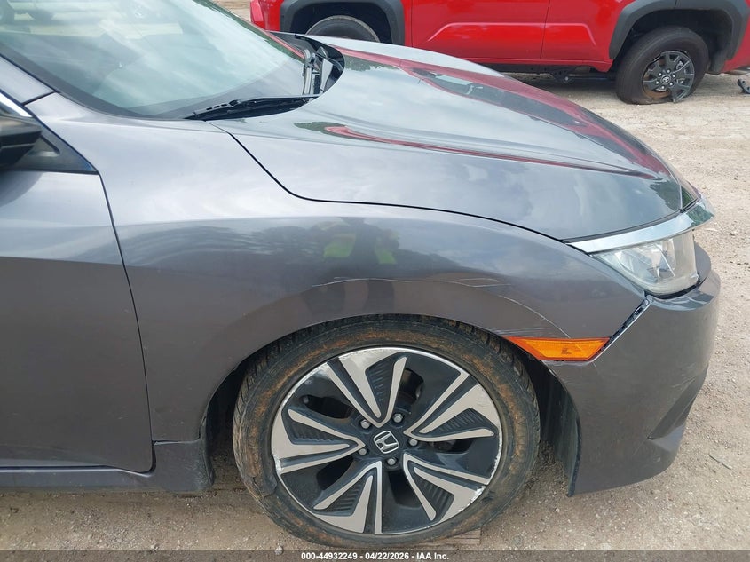 2018 Honda Civic VIN JHMFC1F33JX008724 IAAI salvage auction — FRONT END, Original (Texas), sold $4,200 on 2026-07-23 (photo 6)