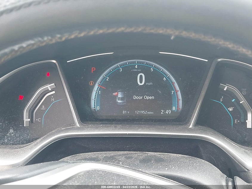 2018 Honda Civic VIN JHMFC1F33JX008724 IAAI salvage auction — FRONT END, Original (Texas), sold $4,200 on 2026-07-23 (photo 7)