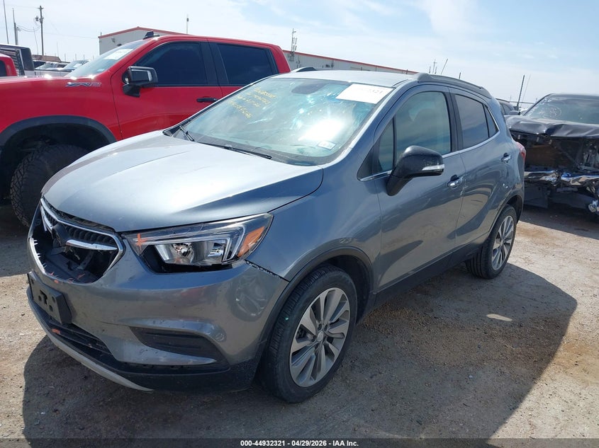 2019 Buick Encore VIN KL4CJASB2KB836991 IAAI salvage auction — FRONT END, Original (Texas), sold $1,000 on 2026-07-21 (photo 2)