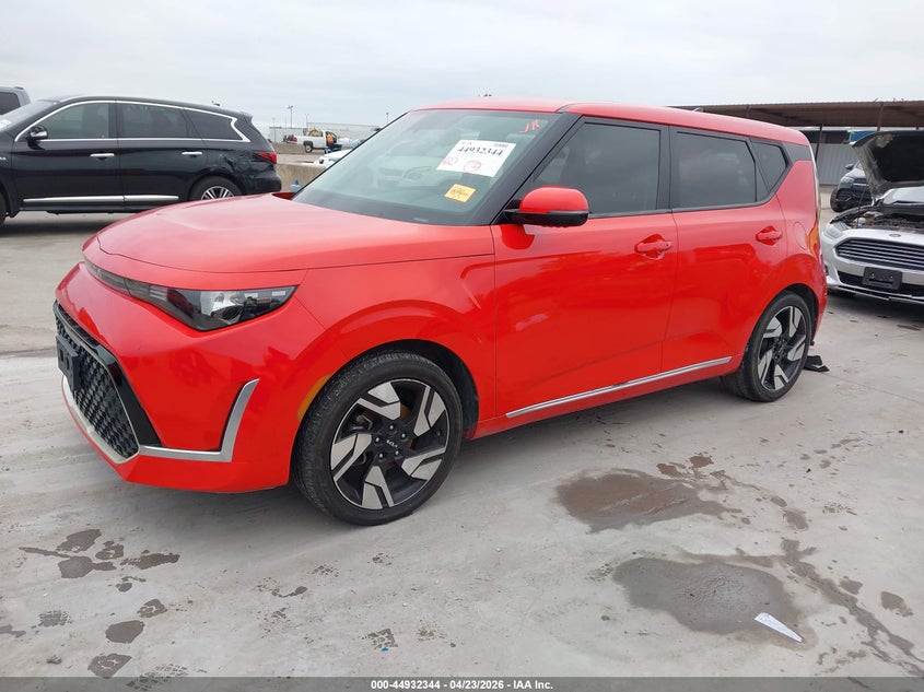 2023 Kia Soul VIN KNDJ53AU6P7201296 IAAI salvage auction — RIGHT FRONT, Salvage Title, sold $5,225 on 2026-07-08 (photo 2)
