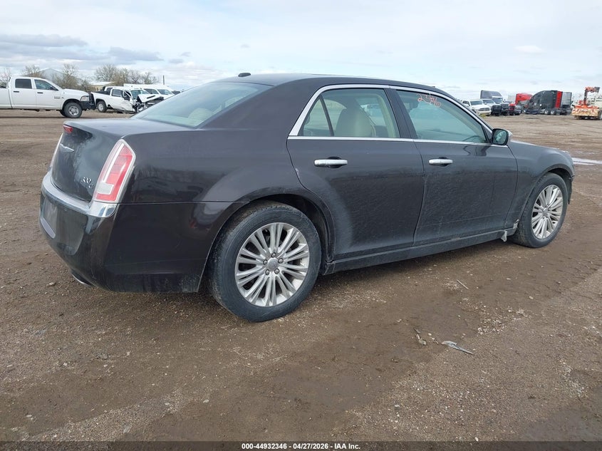 2013 Chrysler 300c VIN 2C3CCAKT6DH599557 IAAI salvage auction — FRONT END, Clear (Wyoming), sold $1,050 on 2026-07-08 (photo 4)