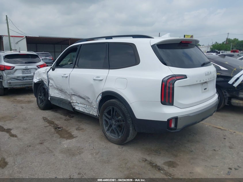 2023 Kia Telluride VIN 5XYP5DGC8PG409505 IAAI salvage auction — LEFT SIDE, Original (Texas), sold $11,175 on 2026-07-15 (photo 3)