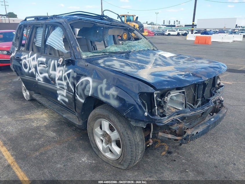 2005 Toyota Land cruiser VIN JTEHT05J852077654 IAAI salvage auction — ALL OVER, Salvage (California), sold $325 on 2026-07-13 (photo 1)