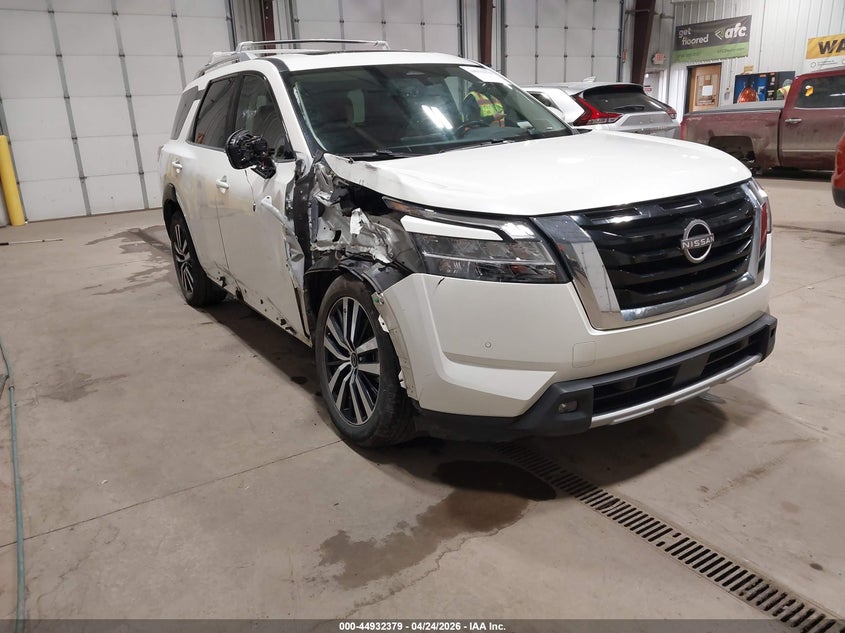 2023 Nissan Pathfinder VIN 5N1DR3DH3PC224747 IAAI salvage auction — SIDE, Salvage (Alabama), sold $8,100 on 2026-07-31 (photo 1)