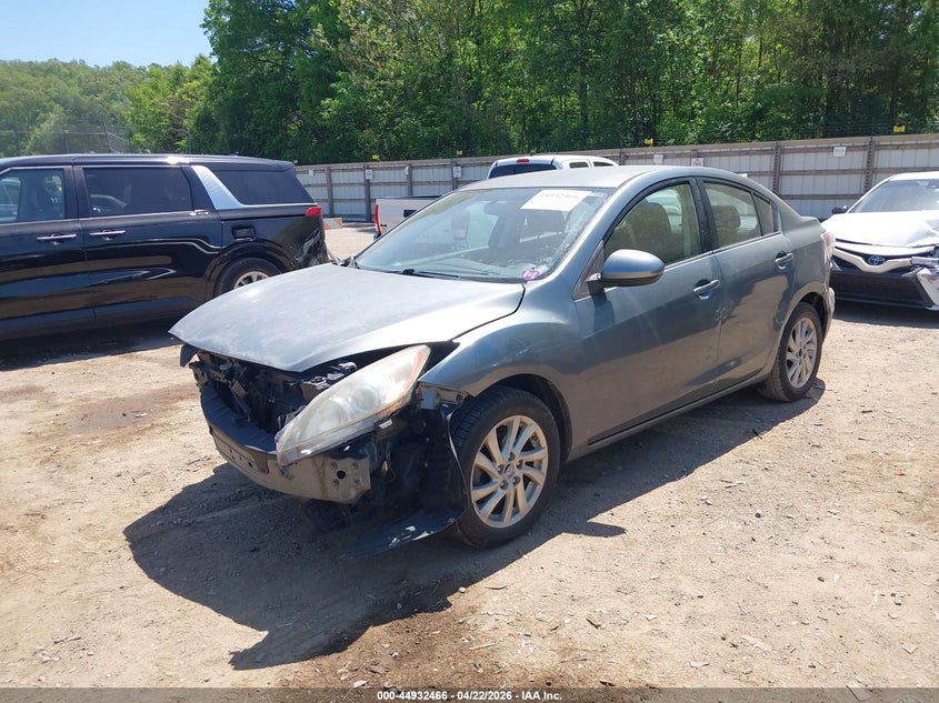 2012 Mazda 3 VIN JM1BL1V74C1530885 IAAI salvage auction — FRONT END, Salvage (Tennessee), sold $300 on 2026-07-15 (photo 2)