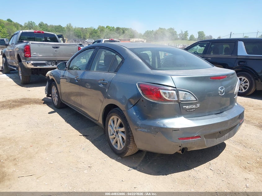 2012 Mazda 3 VIN JM1BL1V74C1530885 IAAI salvage auction — FRONT END, Salvage (Tennessee), sold $300 on 2026-07-15 (photo 3)