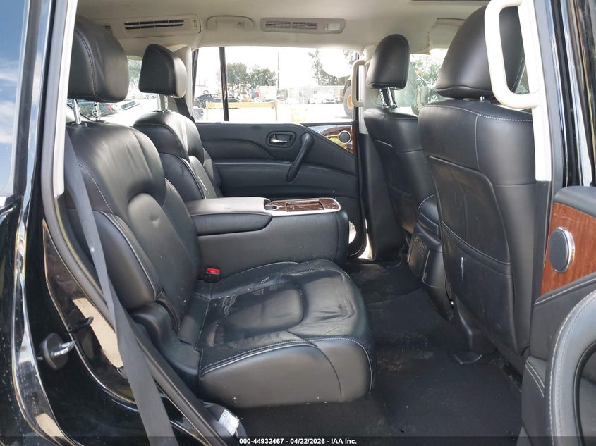2018 Infiniti Qx80 VIN JN8AZ2NFXJ9662981 IAAI salvage auction — SIDE, Salvage (California), sold $5,550 on 2026-07-22 (photo 8)
